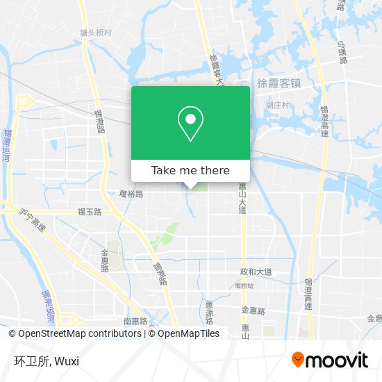 环卫所 map