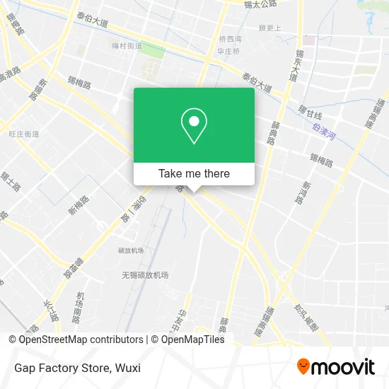 Gap Factory Store map