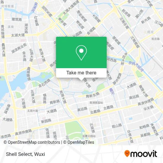 Shell Select map