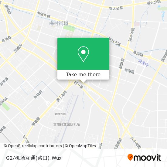 G2/机场互通(路口) map
