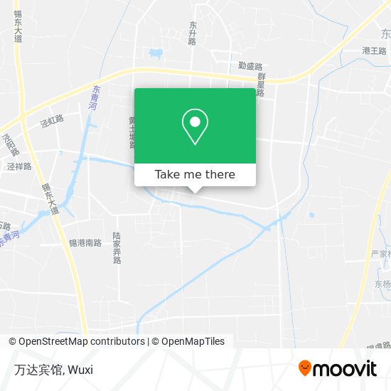 万达宾馆 map