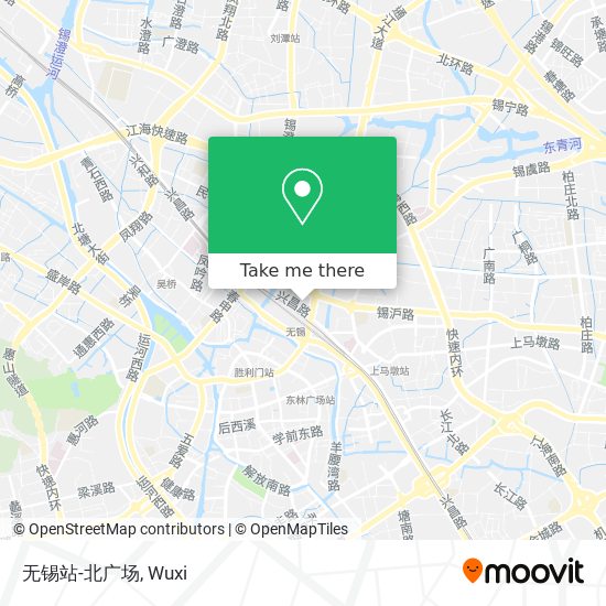 无锡站-北广场 map
