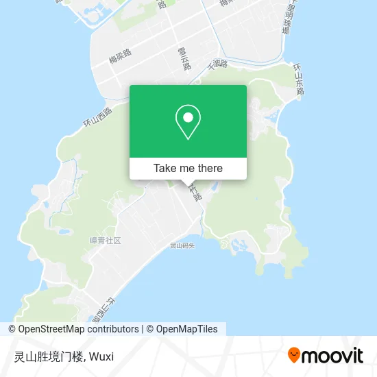 灵山胜境门楼 map