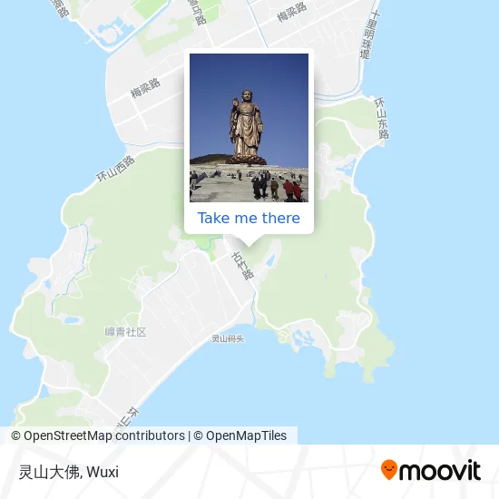 灵山大佛 map