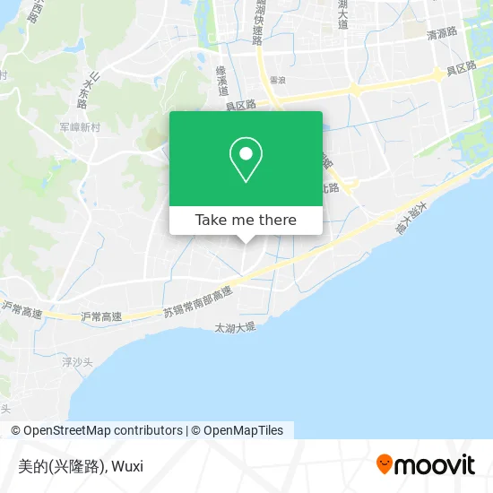 美的(兴隆路) map