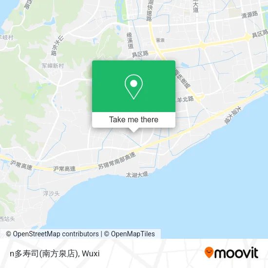 n多寿司(南方泉店) map
