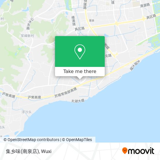 集乡味(南泉店) map