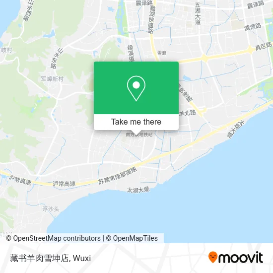 藏书羊肉雪坤店 map