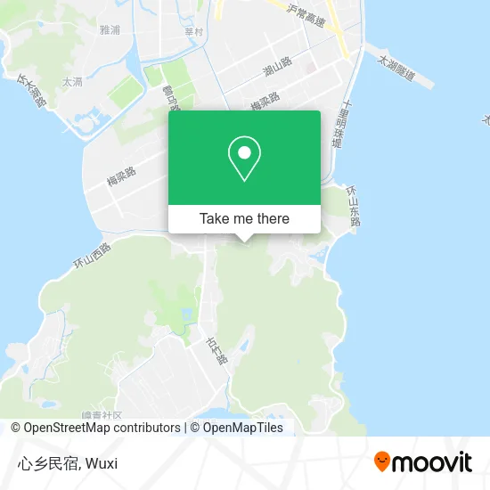 心乡民宿 map