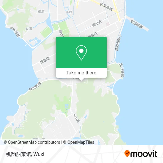 帆韵船菜馆 map