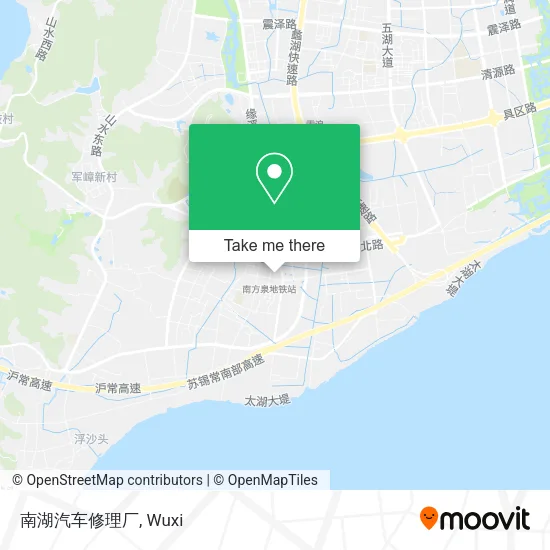 南湖汽车修理厂 map