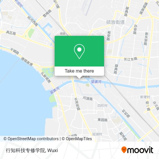 行知科技专修学院 map