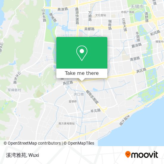 溪湾雅苑 map