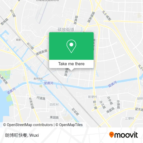 朗博旺快餐 map