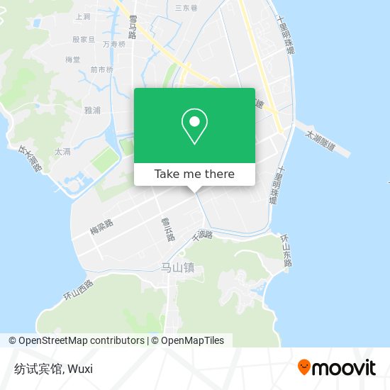 纺试宾馆 map