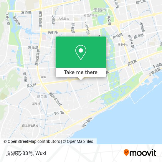 贡湖苑-83号 map