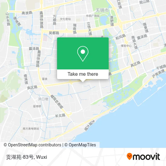 贡湖苑-83号 map