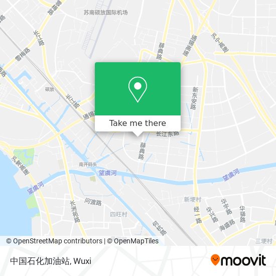 中国石化加油站 map