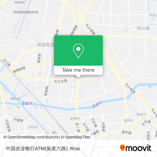 中国农业银行ATM(振发六路) map