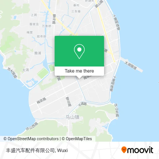 丰盛汽车配件有限公司 map