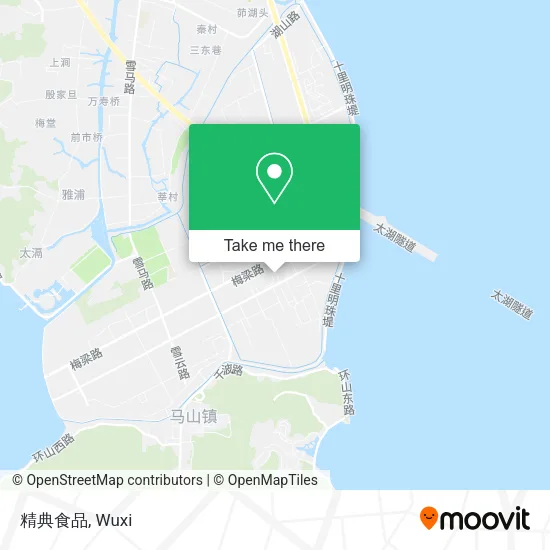 精典食品 map