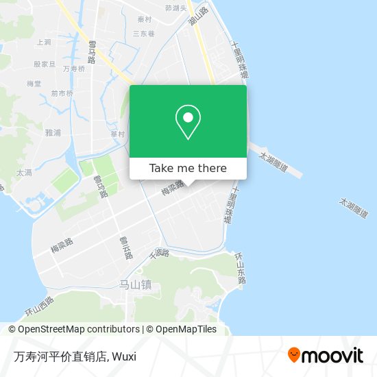 万寿河平价直销店 map