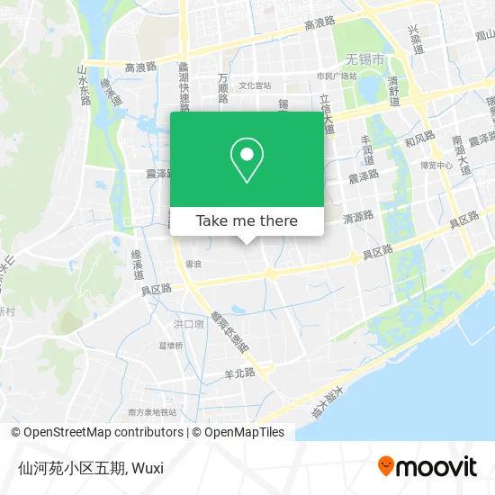 仙河苑小区五期 map