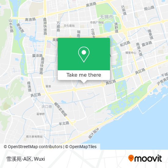 雪溪苑-A区 map