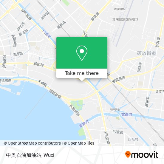 中奥石油加油站 map
