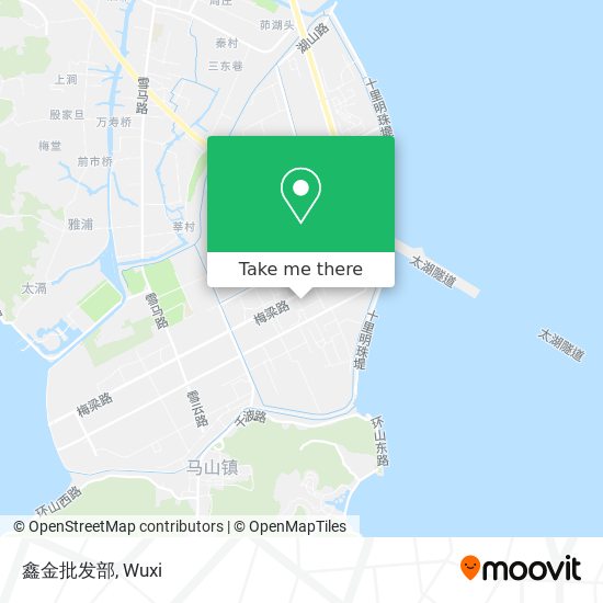 鑫金批发部 map