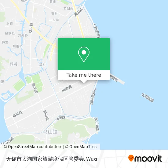 无锡市太湖国家旅游度假区管委会 map