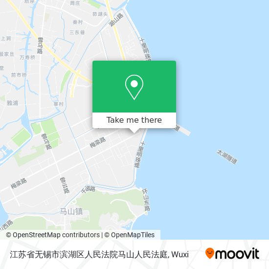 江苏省无锡市滨湖区人民法院马山人民法庭 map