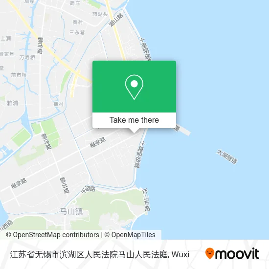 江苏省无锡市滨湖区人民法院马山人民法庭 map