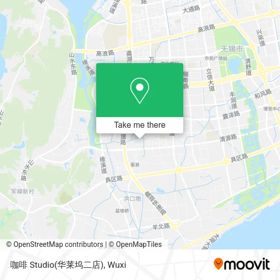 咖啡 Studio(华莱坞二店) map