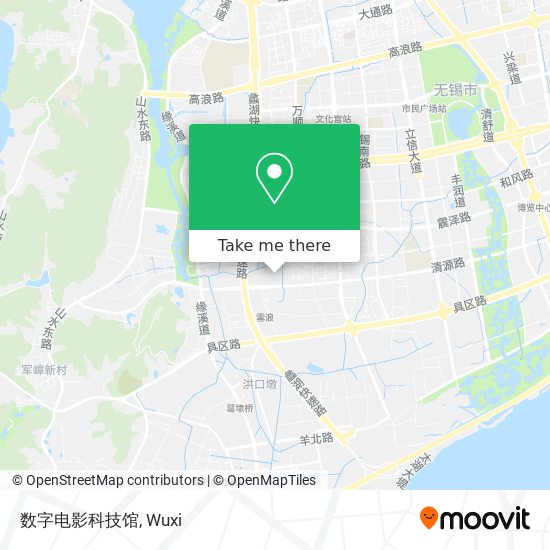 数字电影科技馆 map