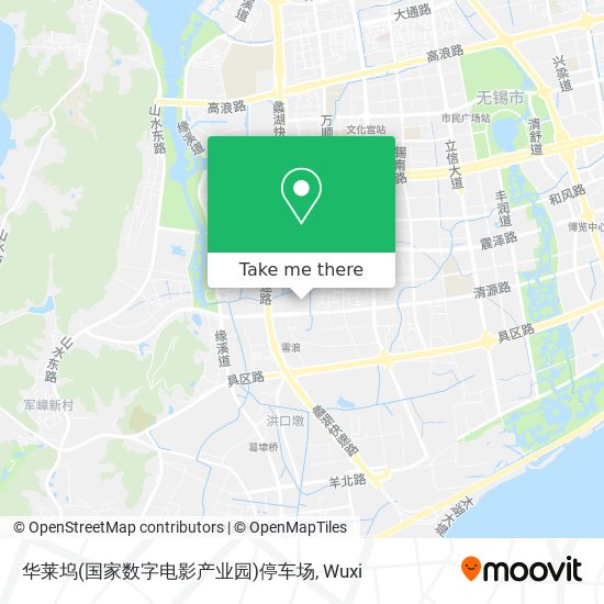 华莱坞(国家数字电影产业园)停车场 map