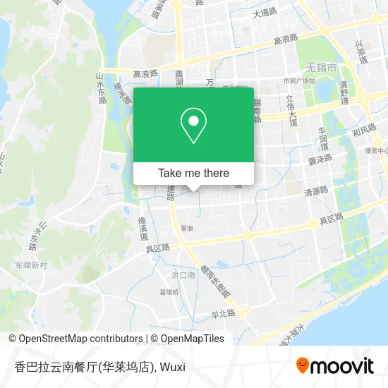 香巴拉云南餐厅(华莱坞店) map