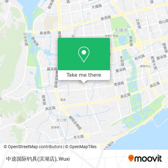 中逵国际钓具(滨湖店) map