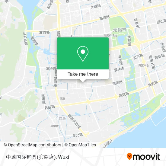 中逵国际钓具(滨湖店) map