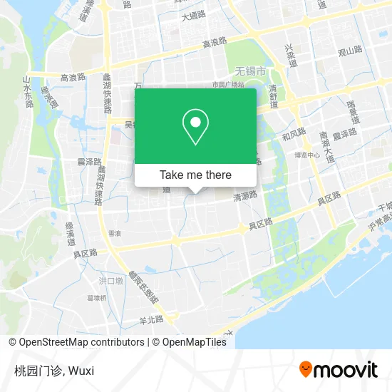 桃园门诊 map