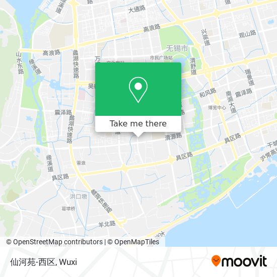 仙河苑-西区 map