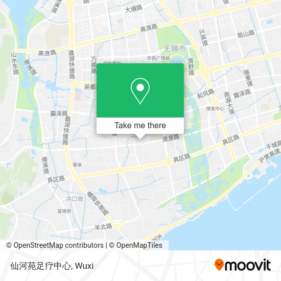 仙河苑足疗中心 map