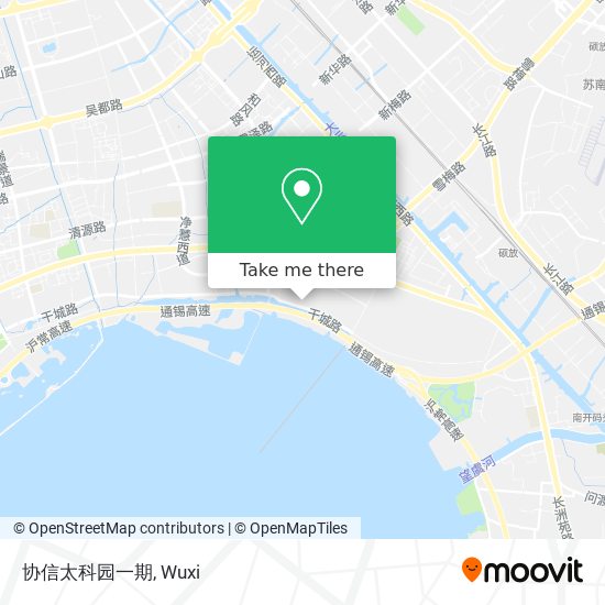 协信太科园一期 map