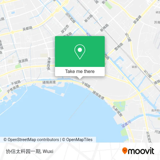 协信太科园一期 map