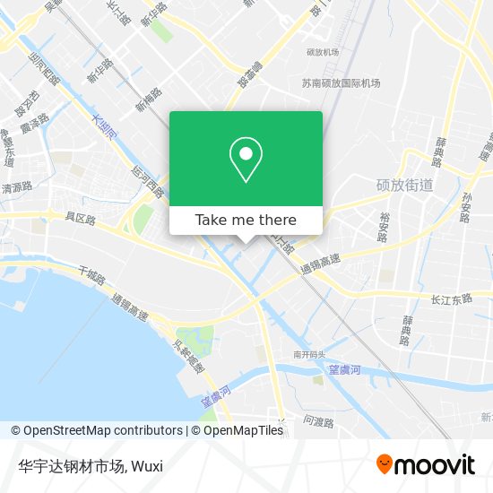 华宇达钢材市场 map