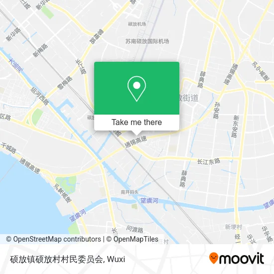 硕放镇硕放村村民委员会 map
