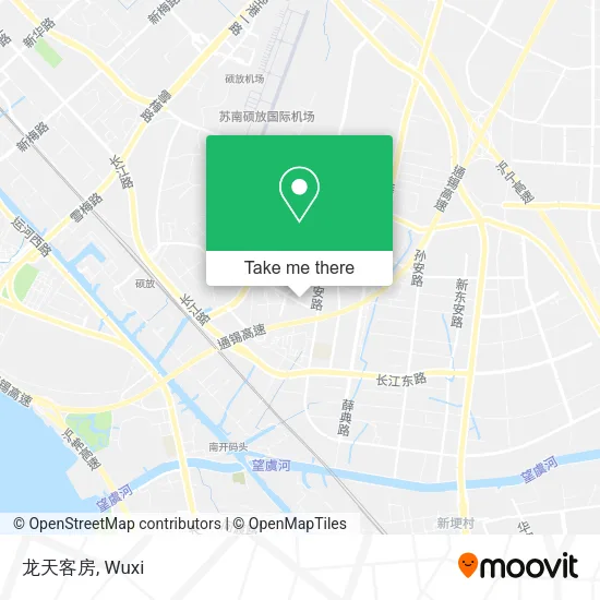 龙天客房 map