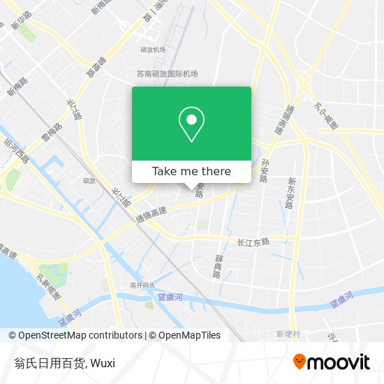 翁氏日用百货 map