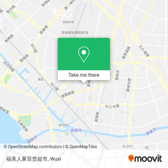 福美人家百货超市 map