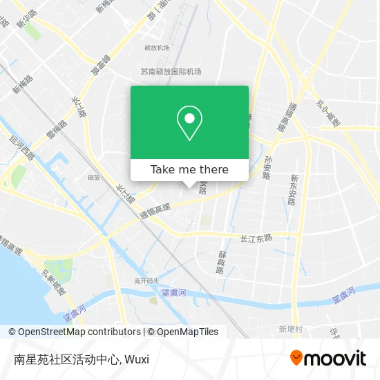 南星苑社区活动中心 map